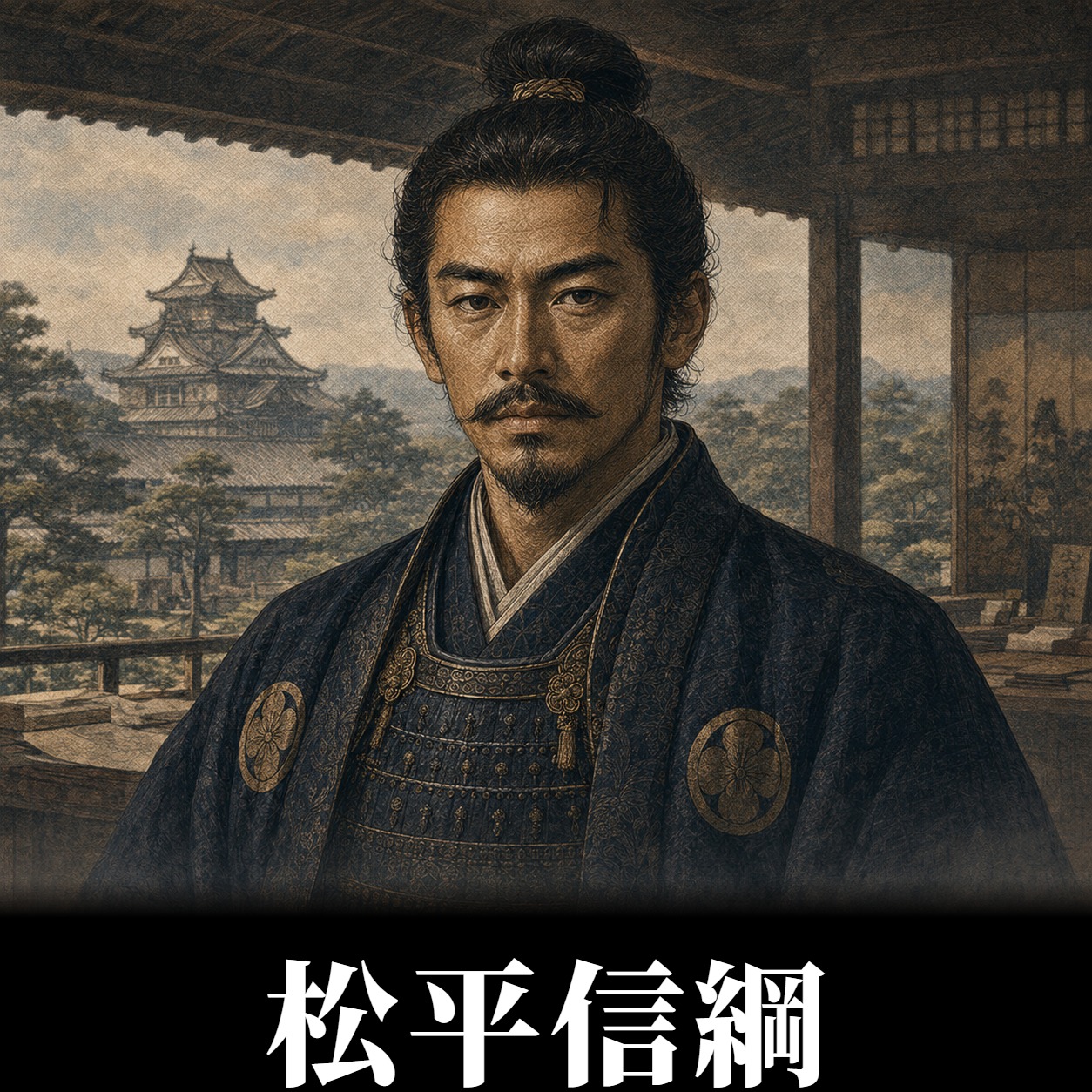 松平信綱 イラスト