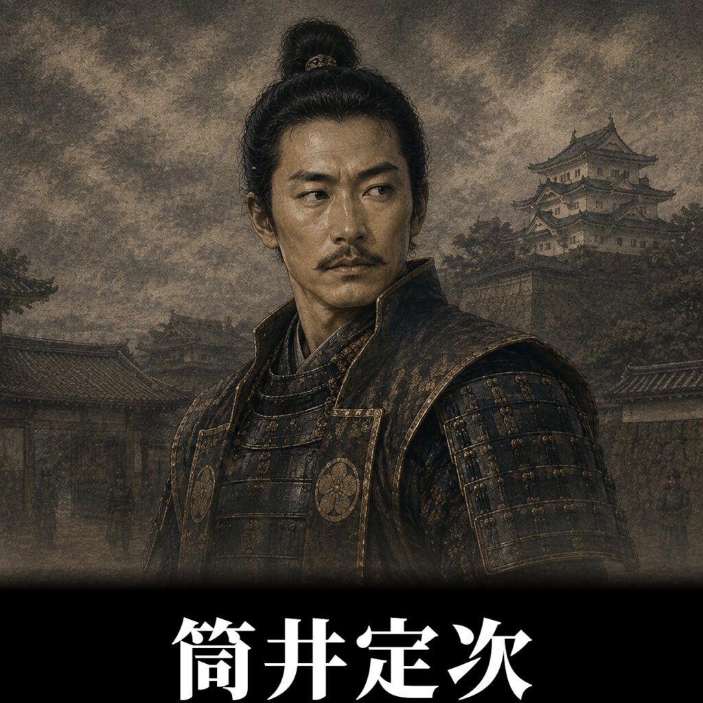 筒井定次 イラスト