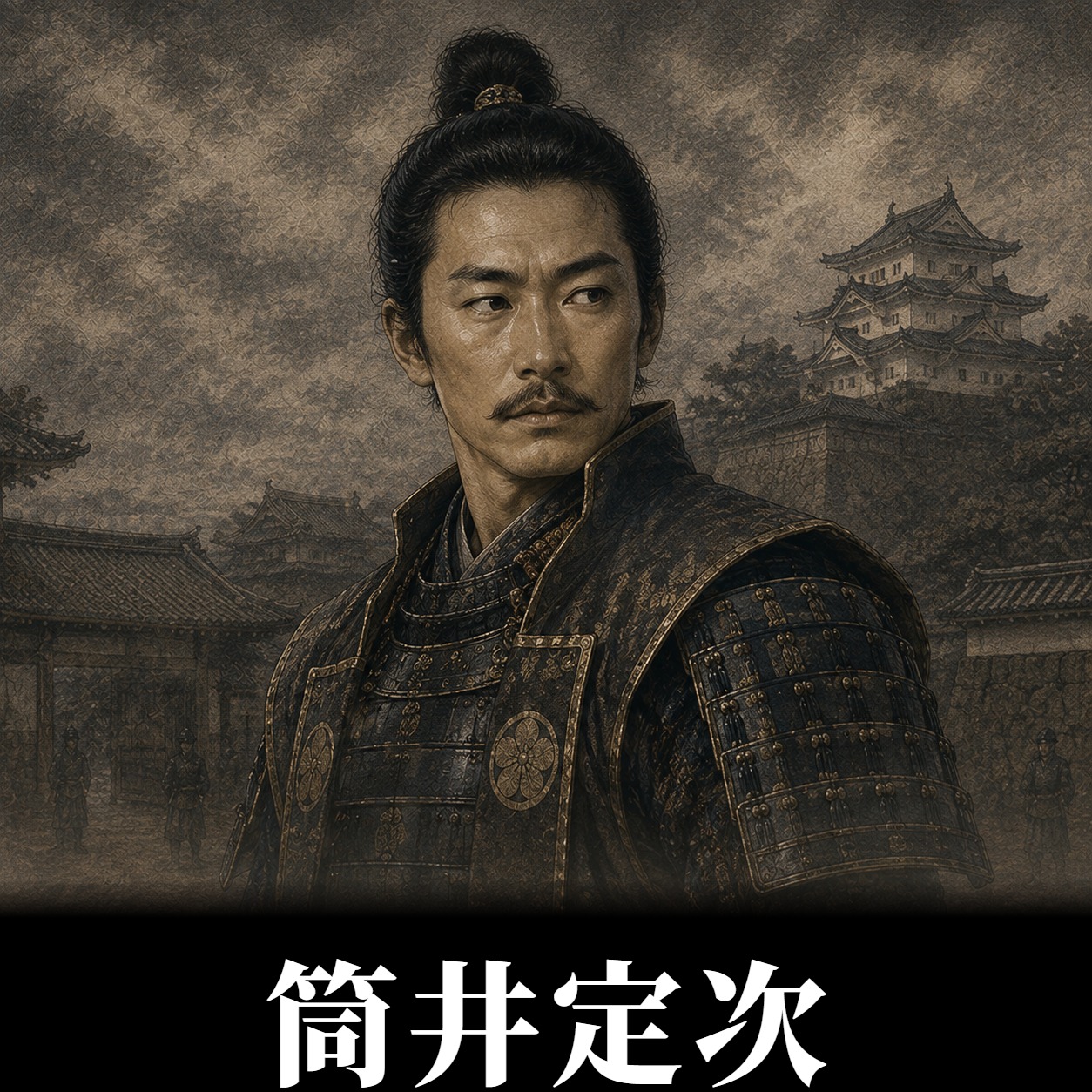 筒井定次 イラスト
