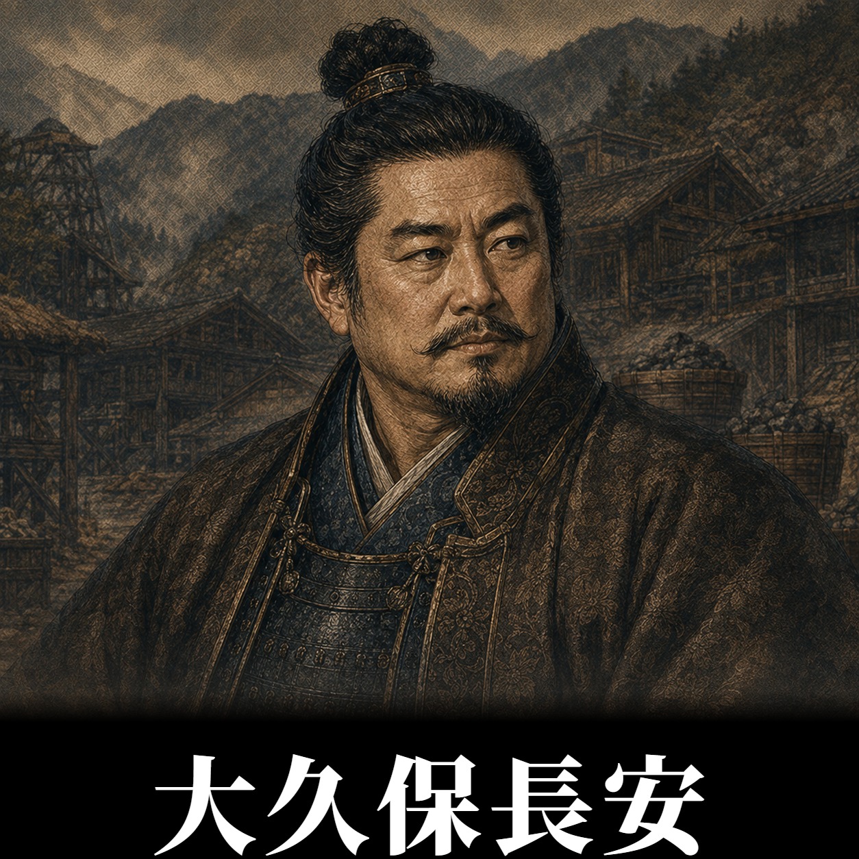 大久保長安 イラスト
