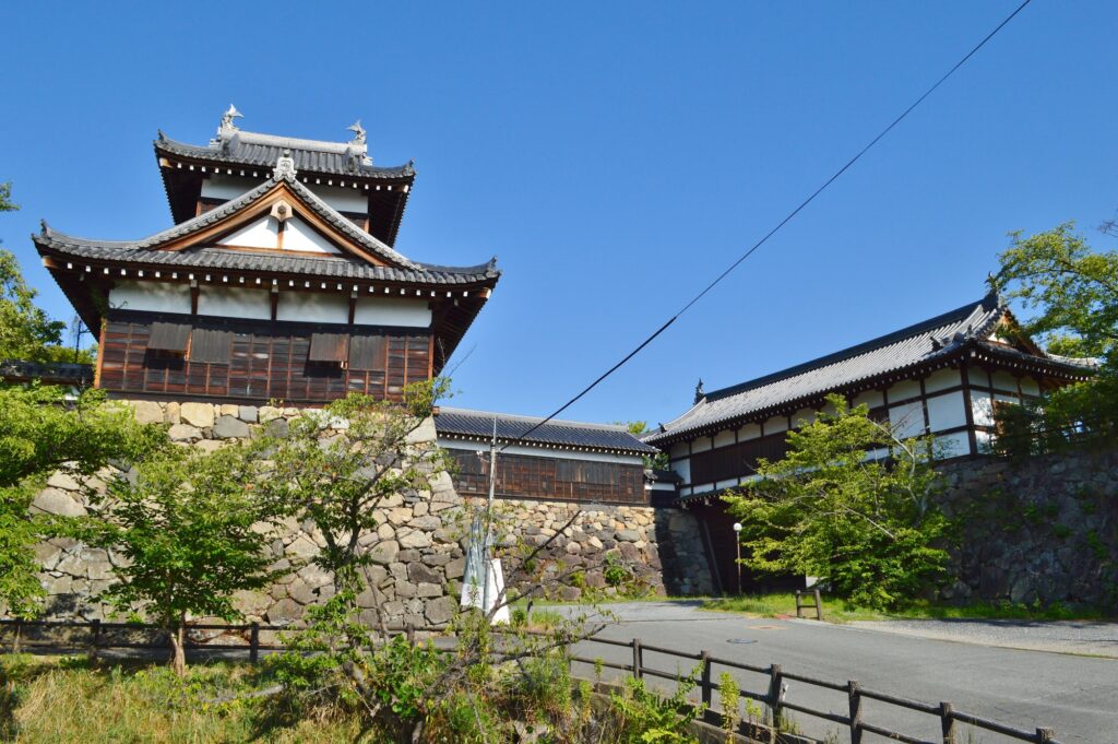 郡山城 追手門と追手向櫓