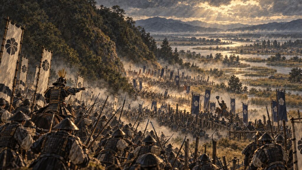 山崎の戦い・天王山のふもとの合戦