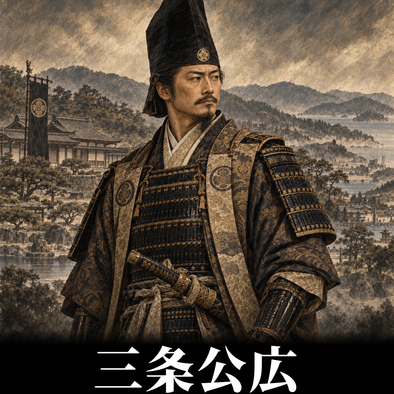三条公広の肖像