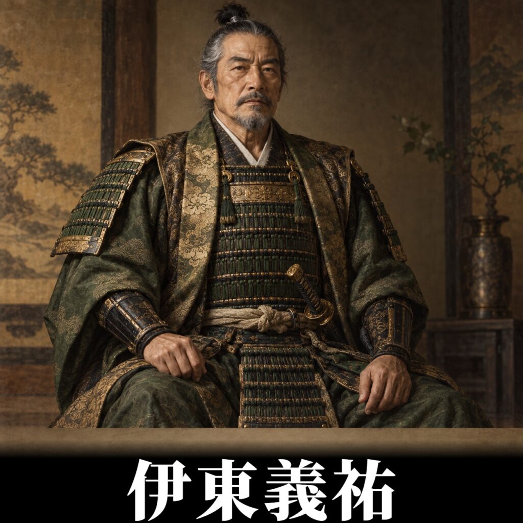 伊東義祐の肖像イラスト