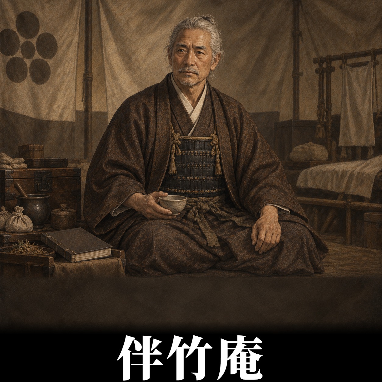 伴竹庵の肖像