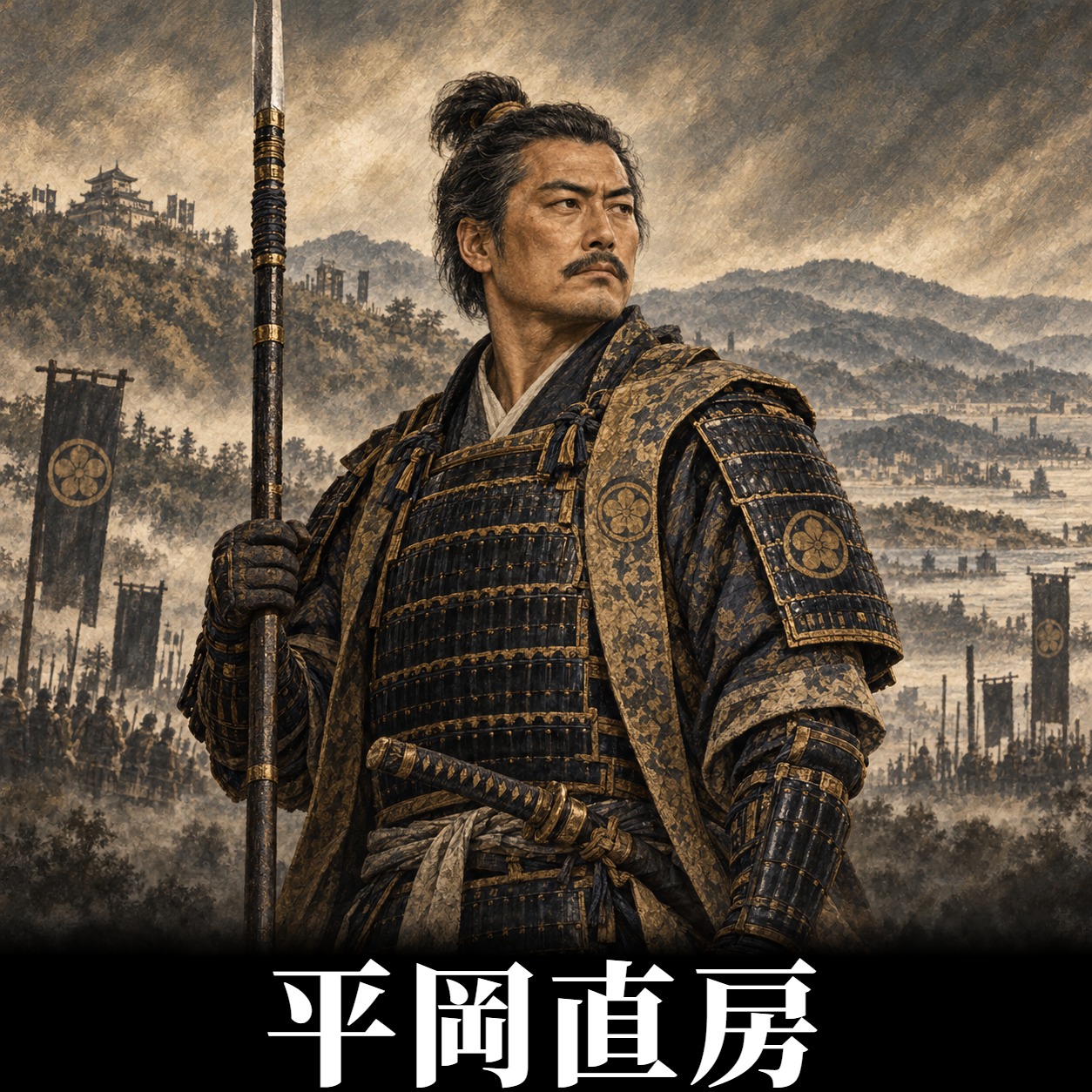 平岡直房の肖像