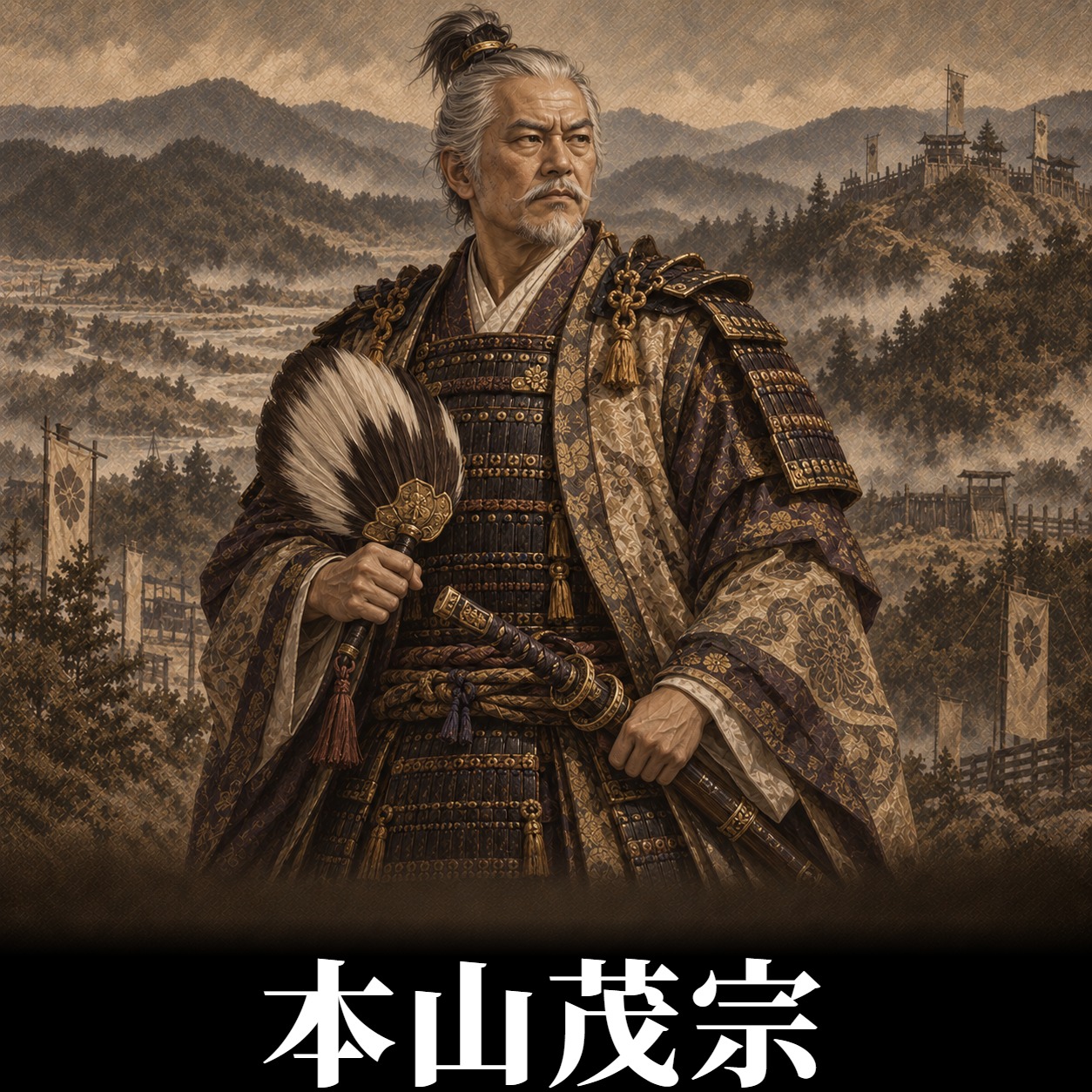 本山茂宗の肖像