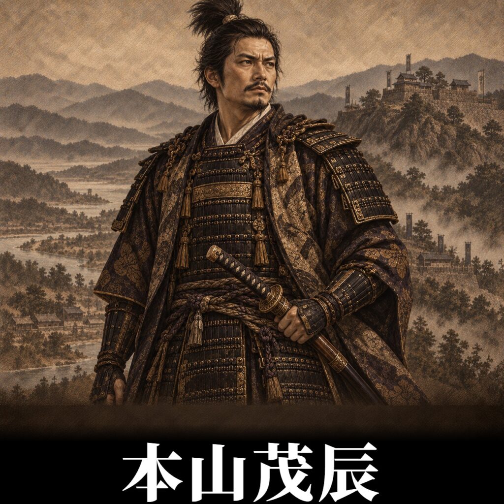 本山茂辰の肖像