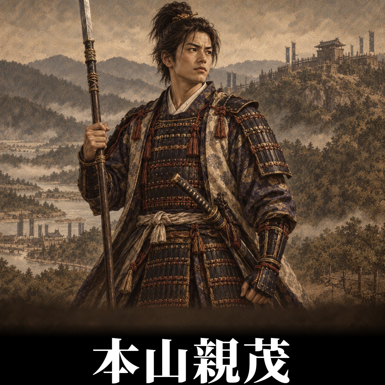 本山親茂の肖像