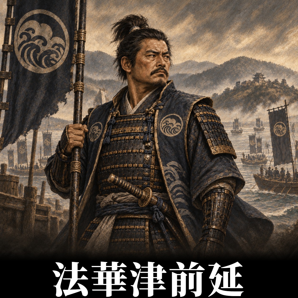 法華津前延の肖像