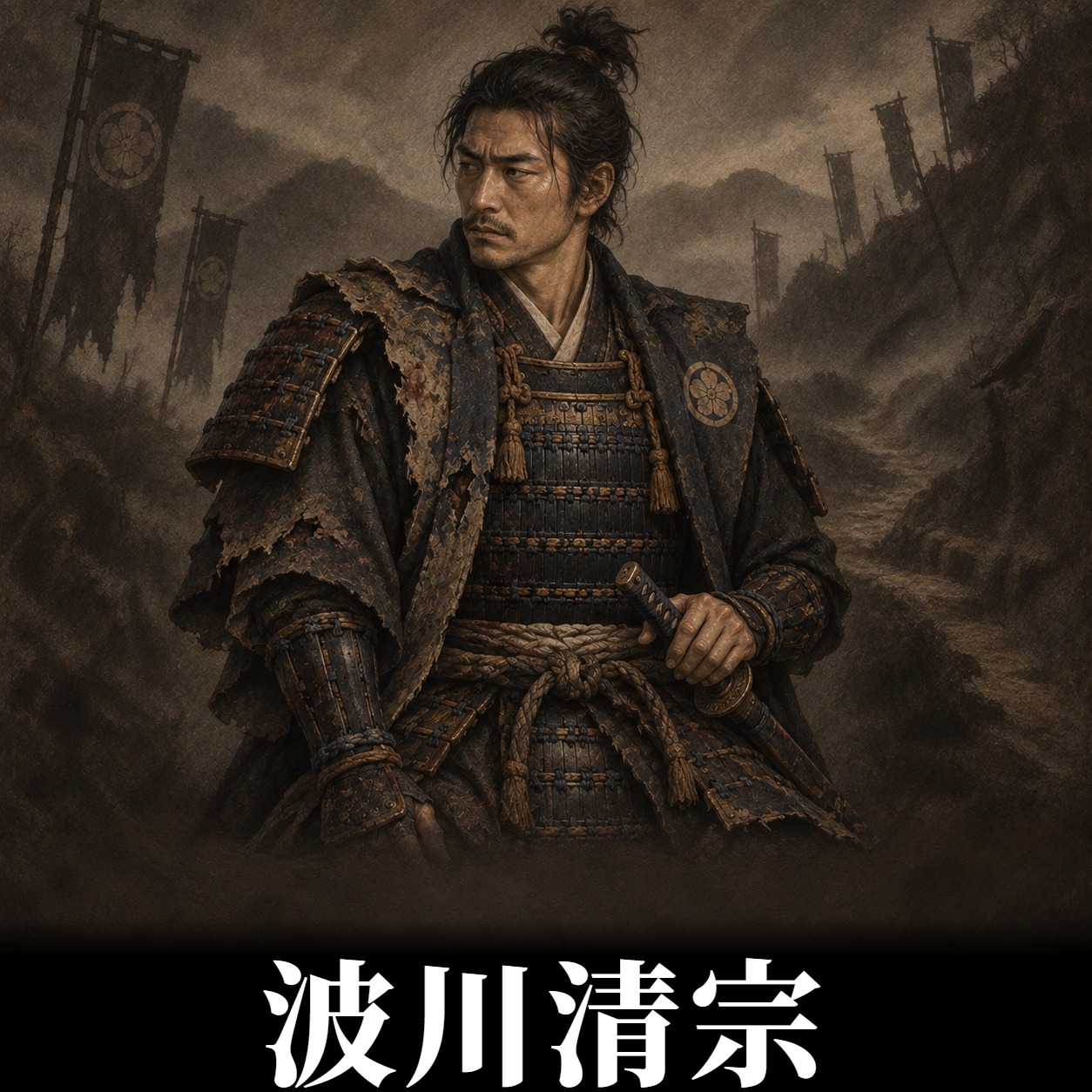 波川清宗の肖像