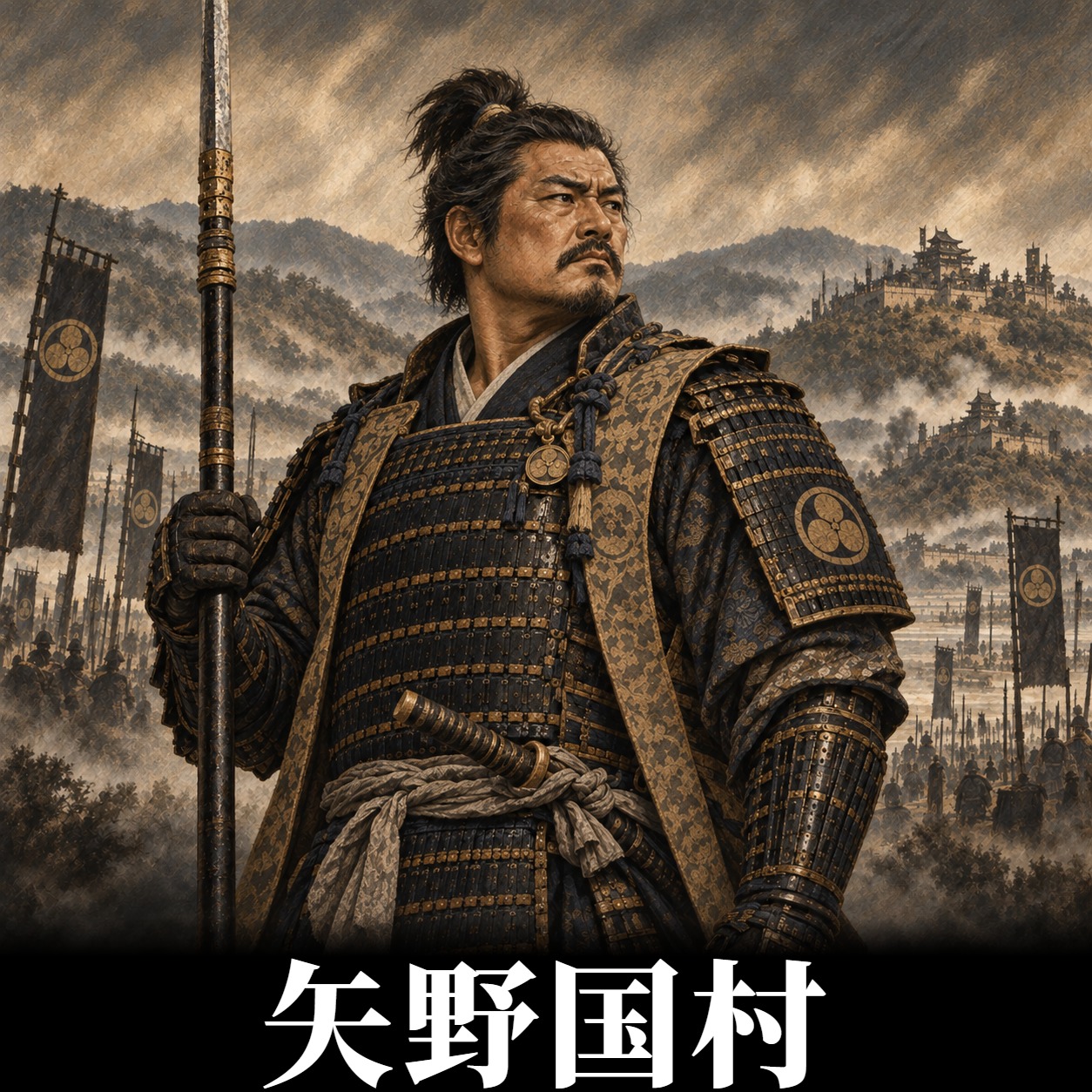 矢野国村の肖像