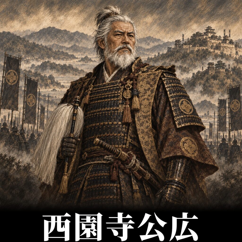 西園寺公広の肖像