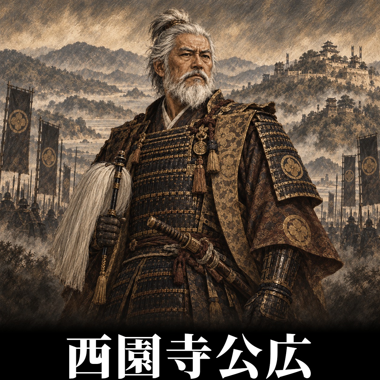 西園寺公広の肖像