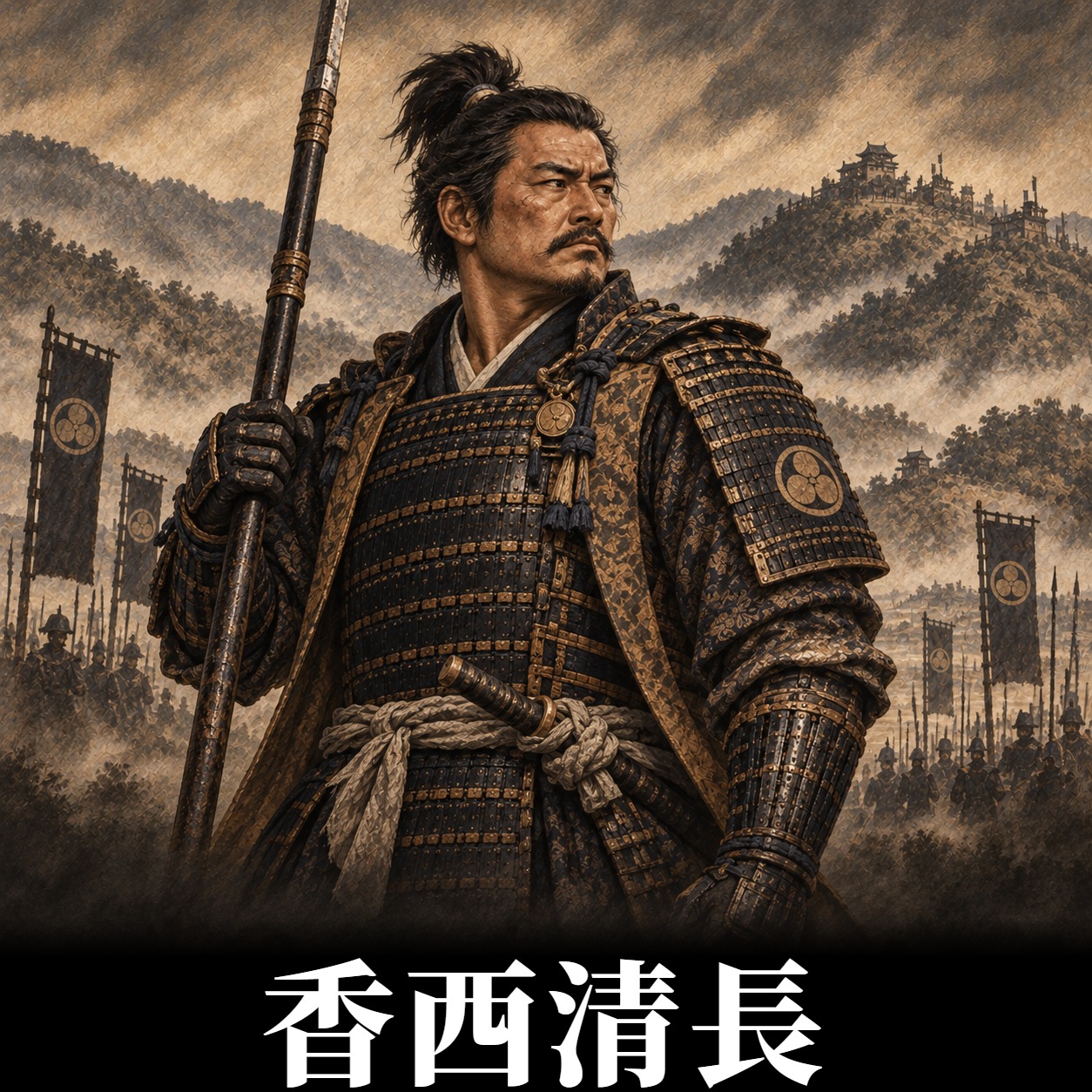 香西清長の肖像