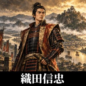 織田信忠のイラスト（イメージ）