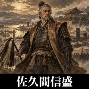 佐久間信盛のイラスト（イメージ）