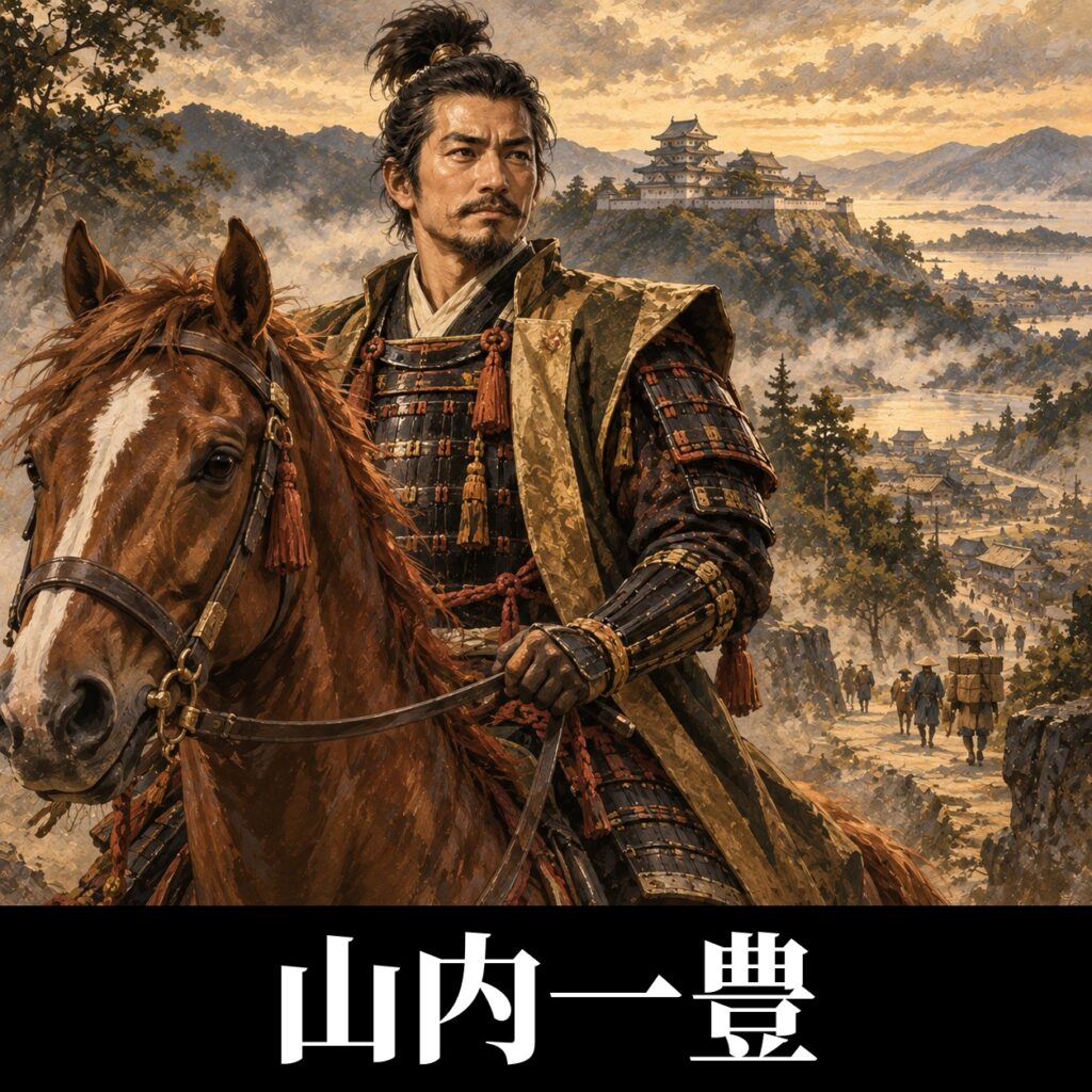 山内一豊のイラスト(イメージ)
