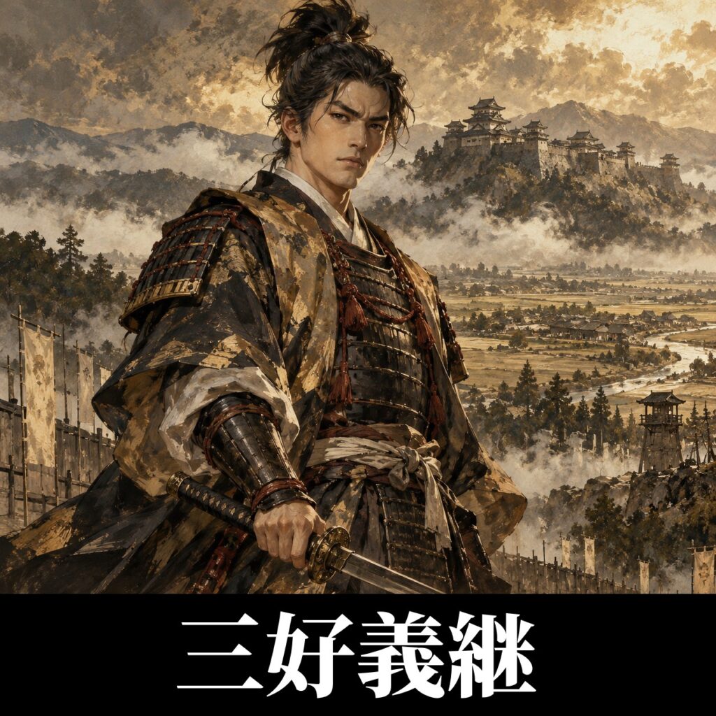 三好義継のイラスト（イメージ）