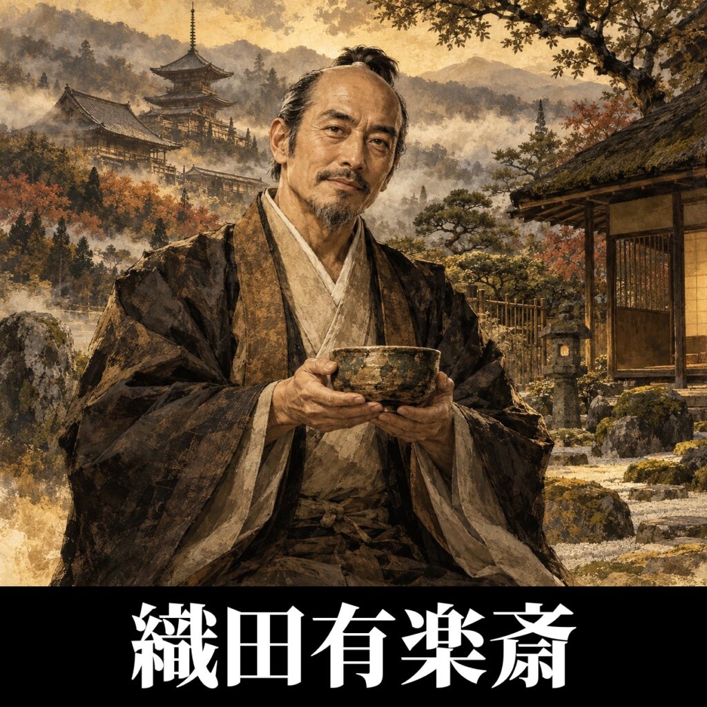 織田長益のイラスト（イメージ）