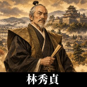 林秀貞のイラスト（イメージ）