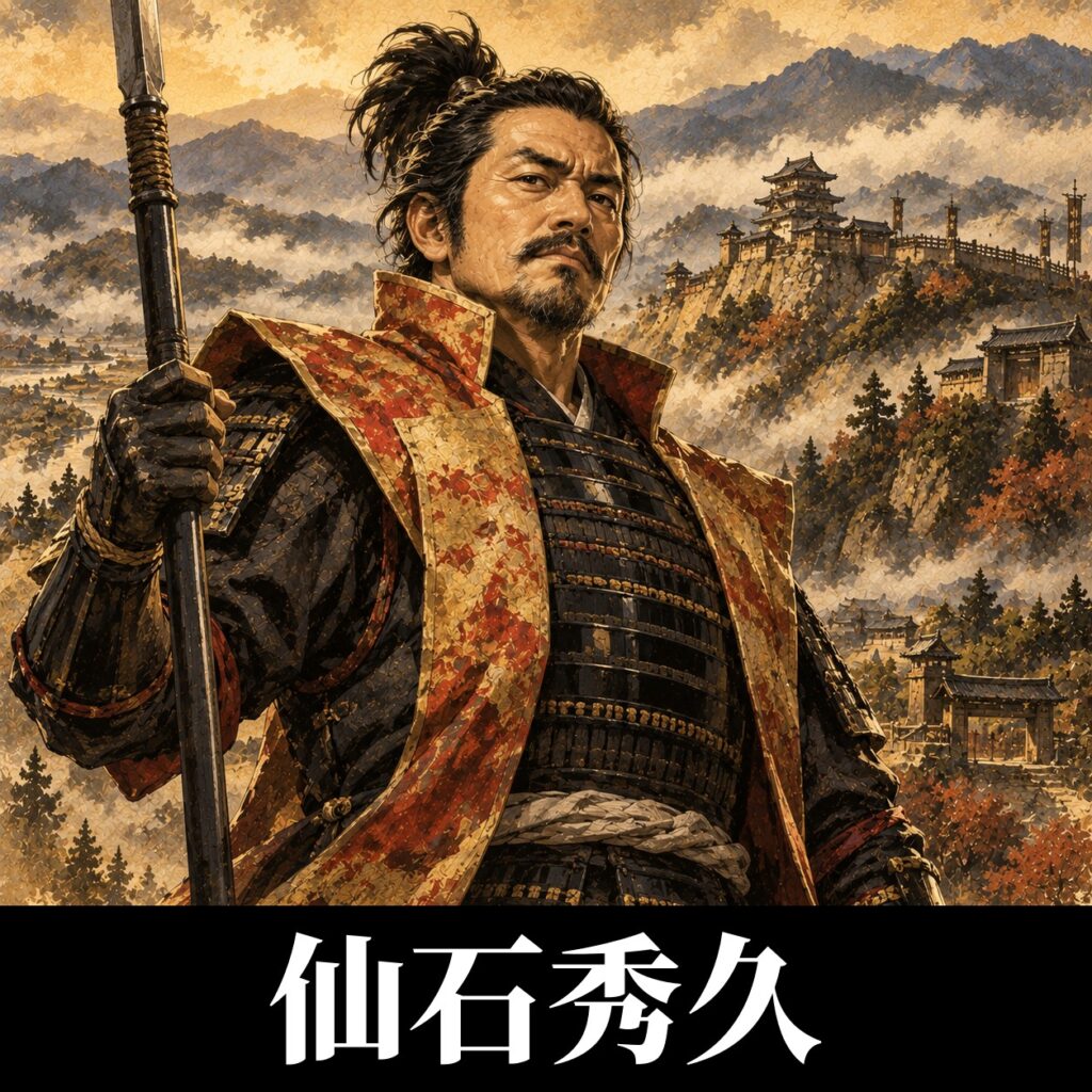仙石秀久のイラスト(イメージ)