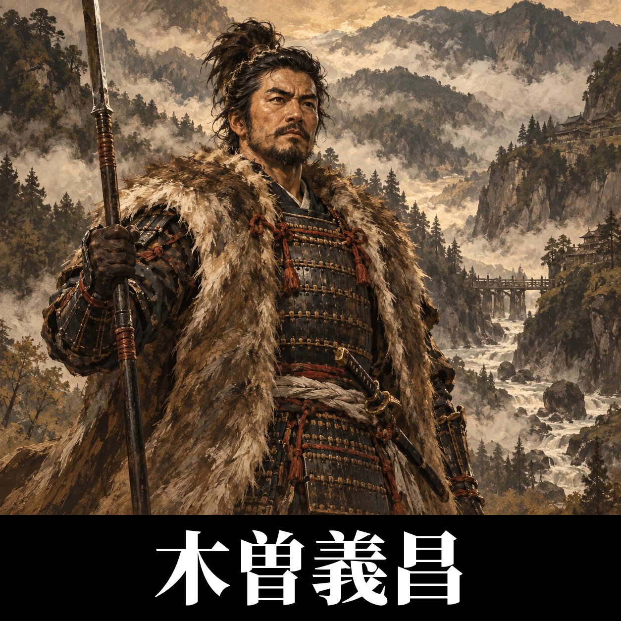 木曽義昌のイラスト(イメージ)