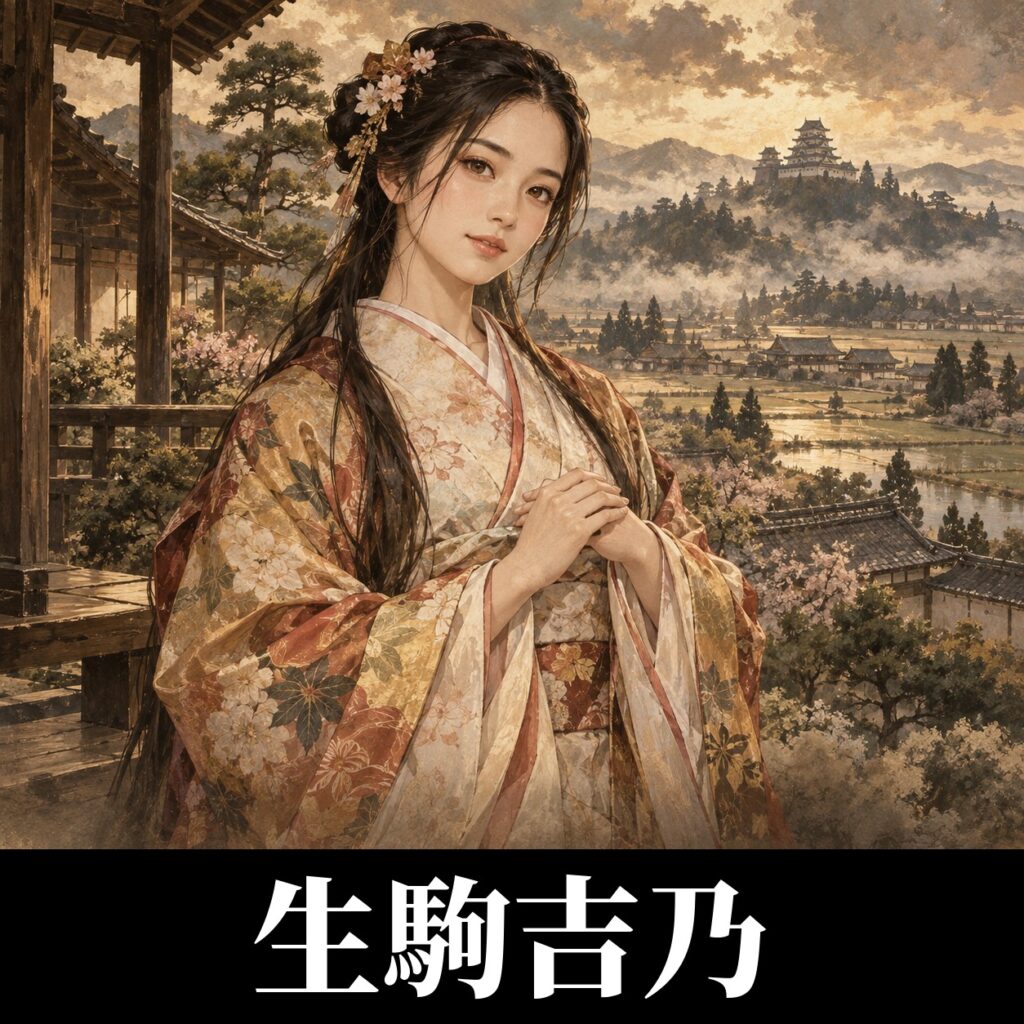 生駒吉乃のイラスト(イメージ)