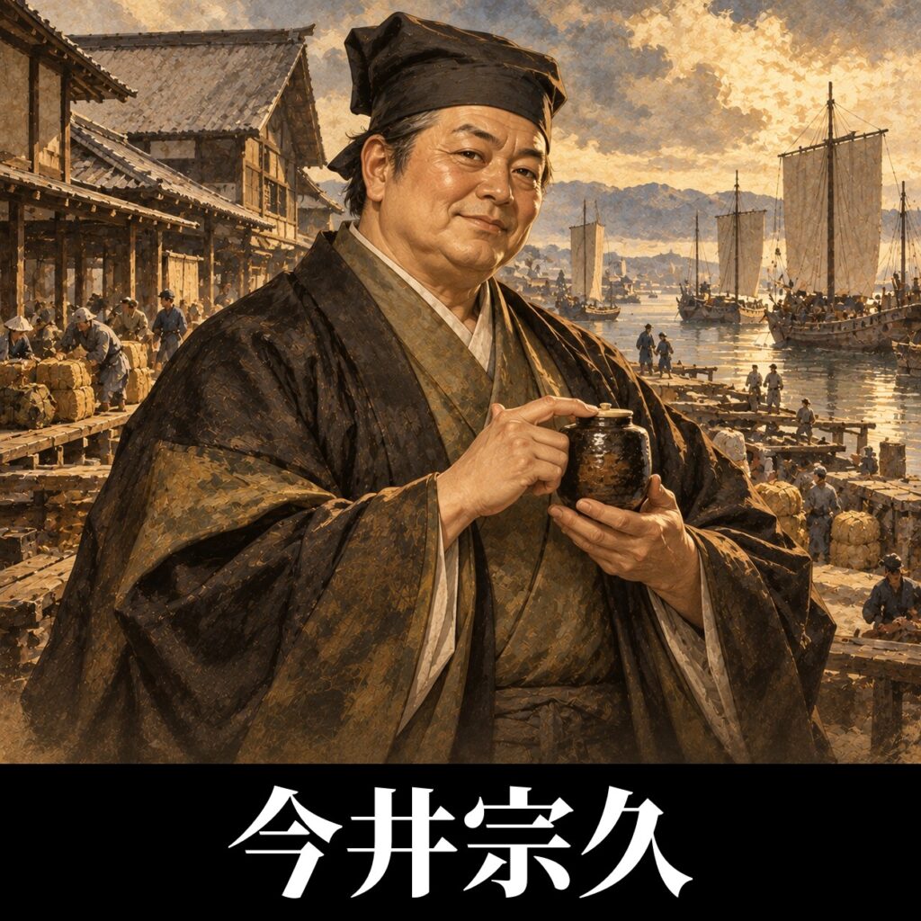 今井宗久のイラスト(イメージ)