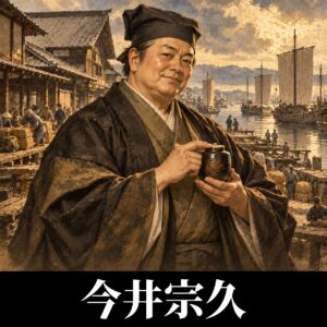 今井宗久のイラスト（イメージ）