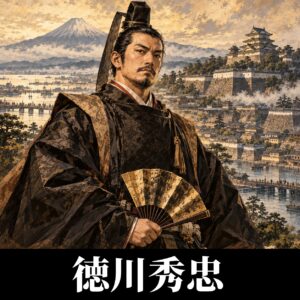 徳川秀忠のイラスト（イメージ）