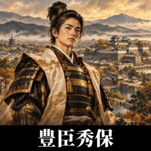 豊臣秀保のイラスト（イメージ）