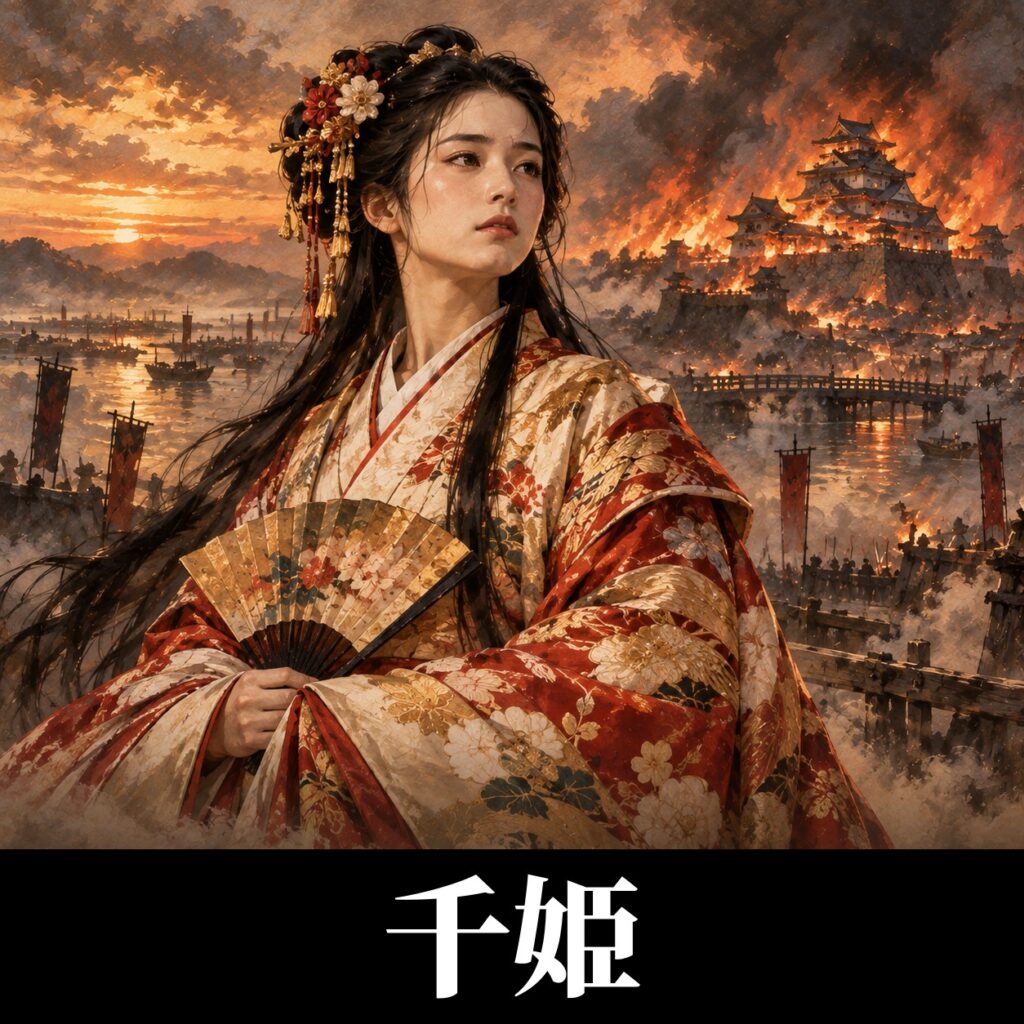 千姫のイラスト(イメージ)