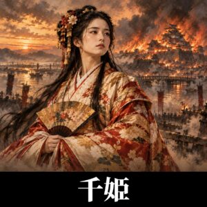 千姫のイラスト（イメージ）