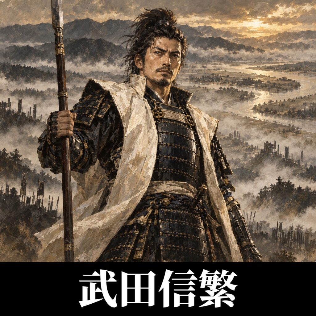 武田信繁のイラスト(イメージ)