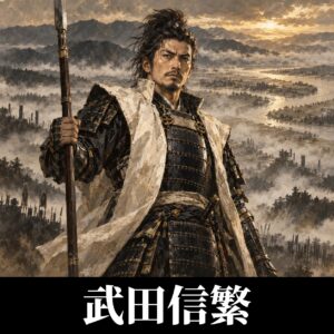 武田信繁のイラスト（イメージ）