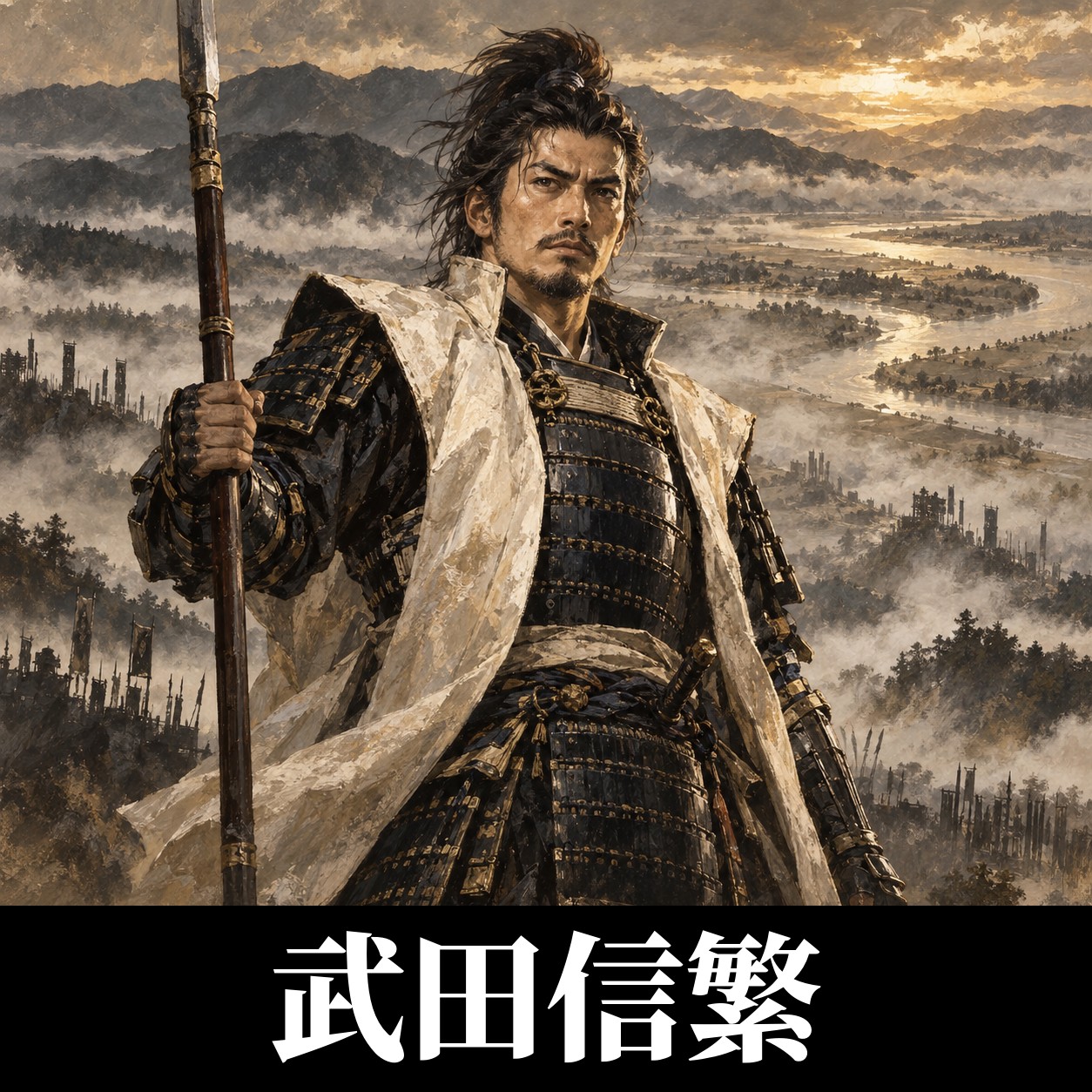 武田信繁のイラスト(イメージ)