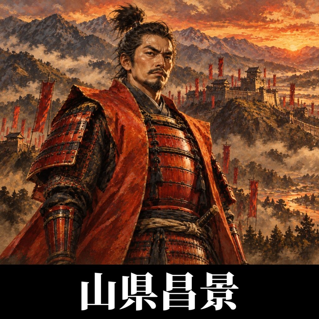 山県昌景のイラスト(イメージ)