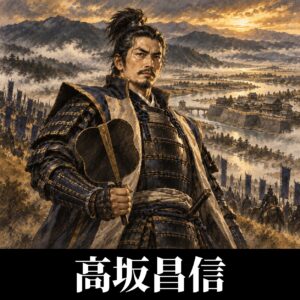 高坂昌信のイラスト（イメージ）