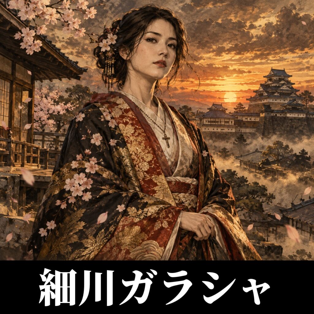 細川ガラシャのイラスト(イメージ)