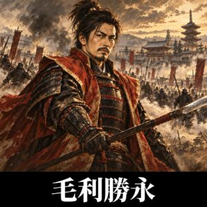毛利勝永のイラスト（イメージ）