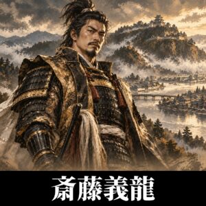 斎藤義龍のイラスト（イメージ）