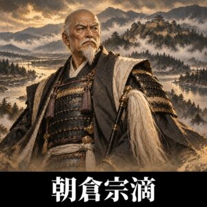 朝倉宗滴のイラスト（イメージ）