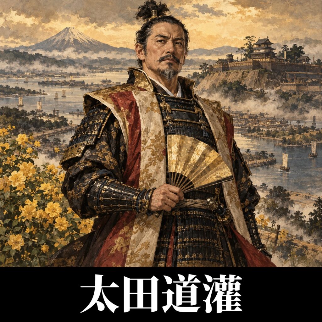 太田道灌のイラスト(イメージ)
