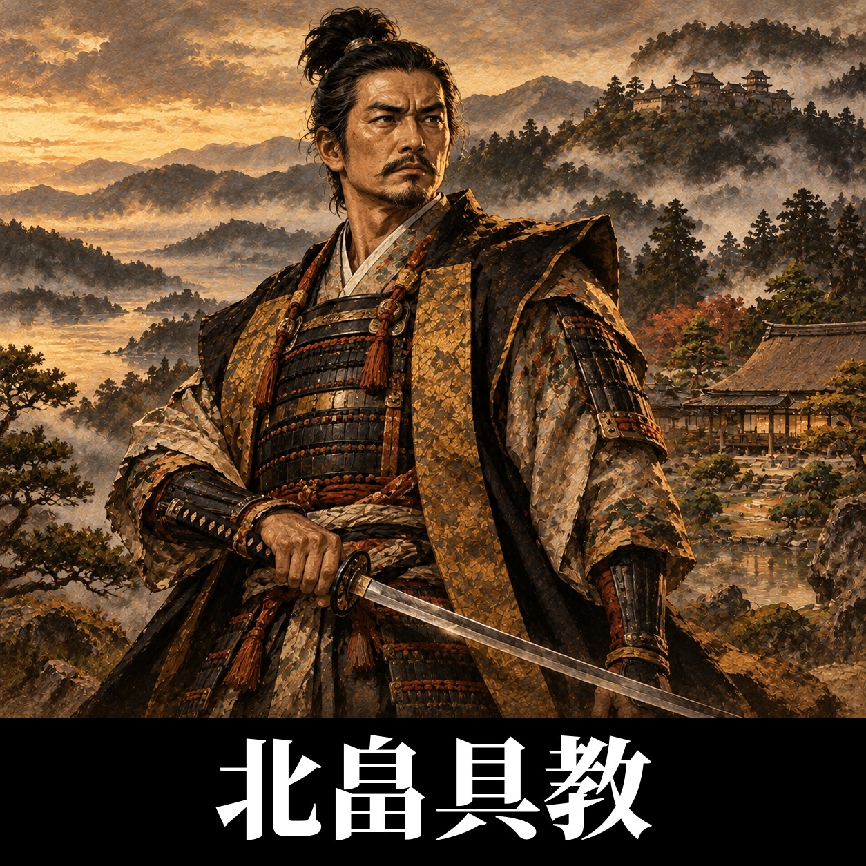 北畠具教のイラスト(イメージ)