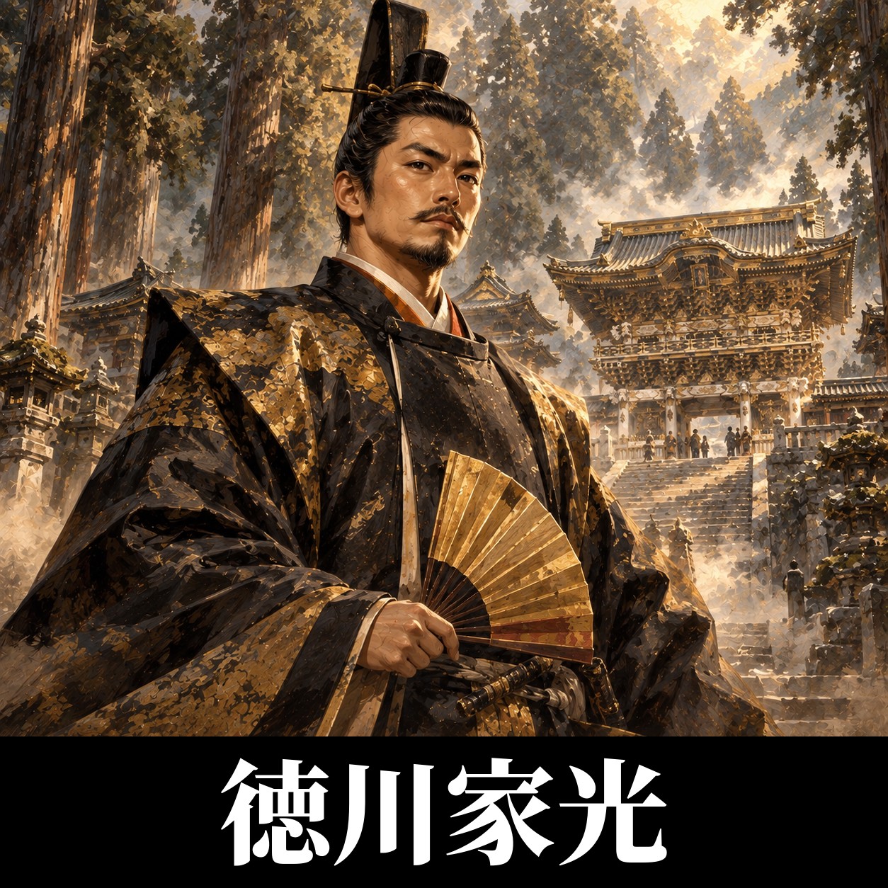 徳川家光のイラスト（イメージ）