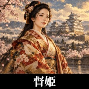 督姫のイラスト（イメージ）