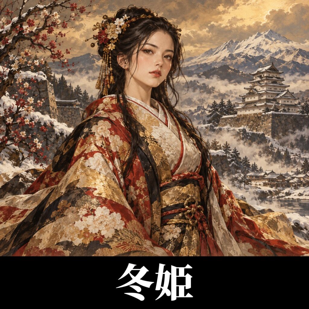 冬姫のイラスト(イメージ)