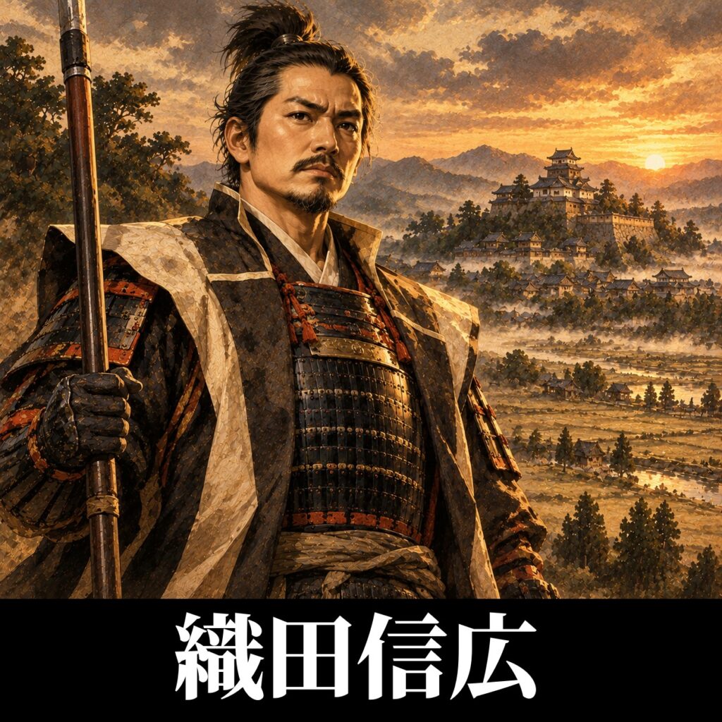 織田信広のイラスト（イメージ）