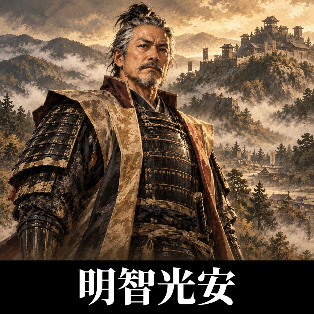 明智光安のイラスト（イメージ）